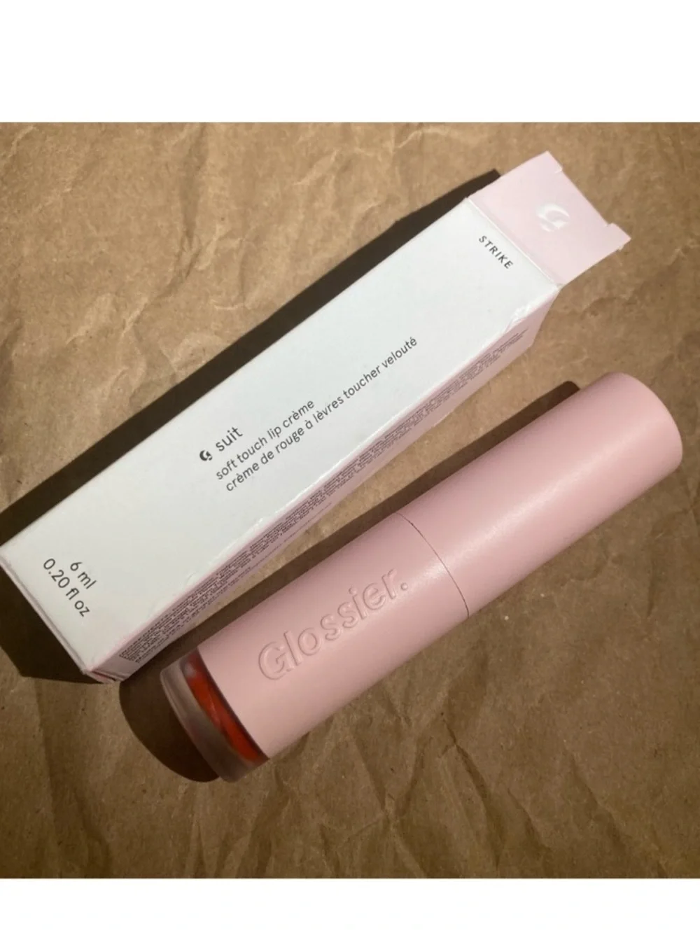 8 x glossier lipstick